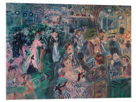 Foam board print The Moulin de la Galette