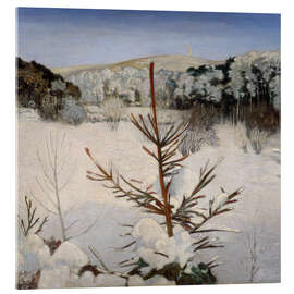 Acrylic print Winter in the Seven Mountains, Julius Bretz