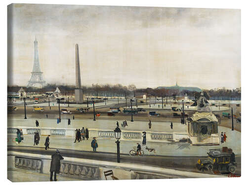 Canvas-taulu Place de la Concorde