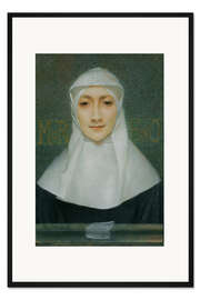 Gerahmter Kunstdruck Der Schleier