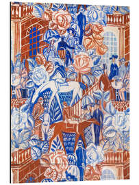 Magnettafel Elegante Frauen in der Trifle