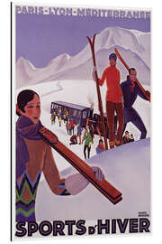 Magnettafel Sports d’Hiver