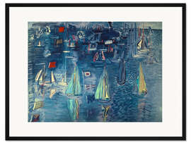 Gerahmter Kunstdruck Cowes Regatta