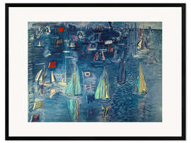 Impresión de arte enmarcada Cowes Regatta