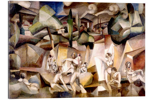 Cuadro de plexi-alu The Bathers, Albert Gleizes