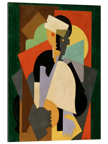 Tableau en plexi-alu The Student, Albert Gleizes, 1925