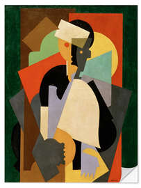 Selvklebende plakat The Student, Albert Gleizes, 1925