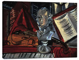 Canvas print Homage to Wolfgang Amadeus Mozart