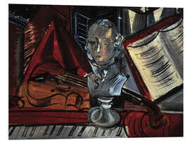 Foam board print Homage to Wolfgang Amadeus Mozart