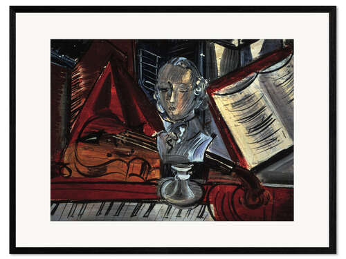 Framed art print Homage to Wolfgang Amadeus Mozart