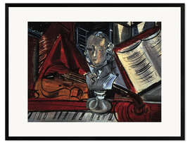 Framed art print Homage to Wolfgang Amadeus Mozart