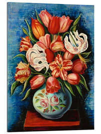 Gallery print Bouquet of Flowers With Tulips and Lilies