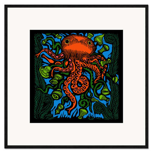 Framed art print Octopus