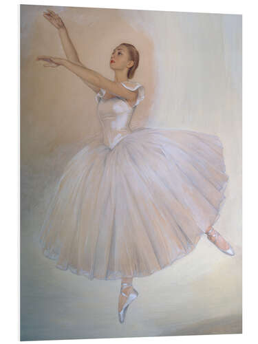 PVC-tavla Portrait of Ballerina Irina Baranova, Savely Sorin