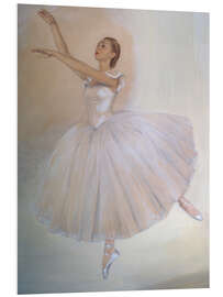 PVC print Portrait of Ballerina Irina Baranova, Savely Sorin