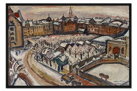 Gerahmter Kunstdruck Schnee in München