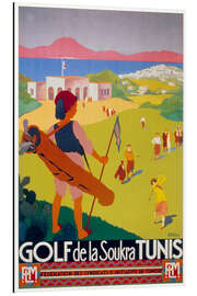 Magnettafel Soukra Golfplatz