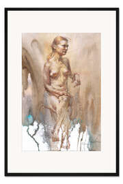 Gerahmter Kunstdruck Mesmerizing Enigma of Seduction