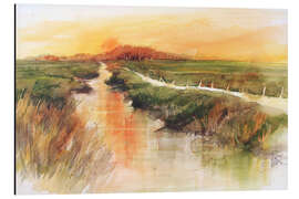 Magnettafel Worpswede an der Hamme