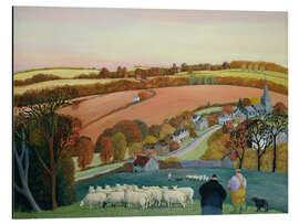 Magnettafel Herbstlandschaft