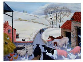 Acrylic print No Room at the Inn - Margaret Loxton