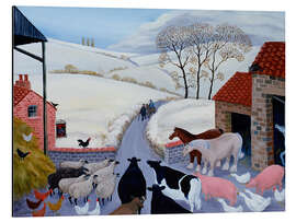 Cuadro de aluminio No Room at the Inn - Margaret Loxton