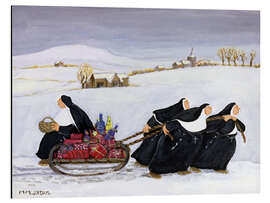 Magnettafel Nonnen am Weihnachtstag