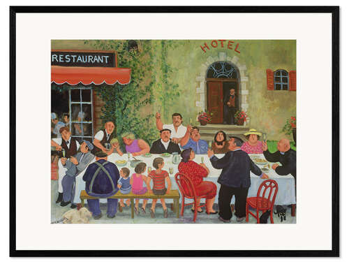 Ingelijste kunstdruk Celebration