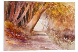 Magnettafel Herbst auf der Mainau