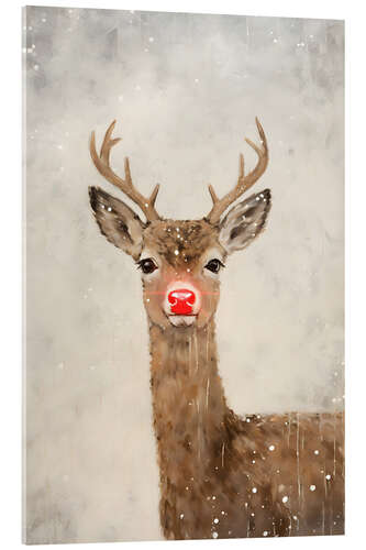 Acrylglasbild Rudolph