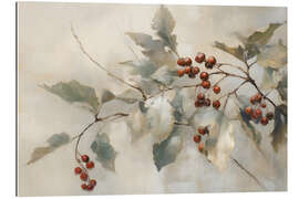 Galleritryck Holly with Berries I