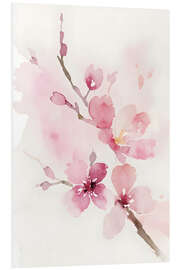 Foam board print Watercolour Blossom IV