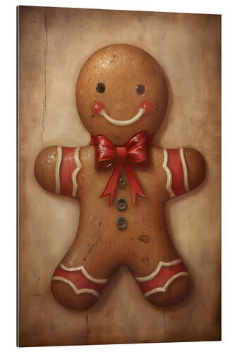 Galleriprint Smiling Gingerbread Man