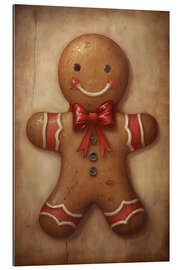 Gallery print Smiling Gingerbread Man