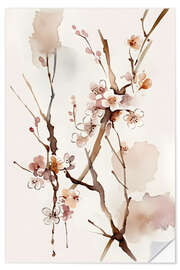 Wall sticker Watercoulor Blossom I