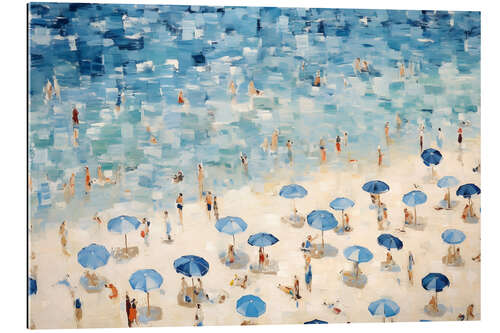 Tableau en plexi-alu Summer on the Beach I