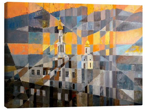 Canvas print Kharkov Cityscape