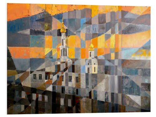 Tableau en PVC Kharkov Cityscape