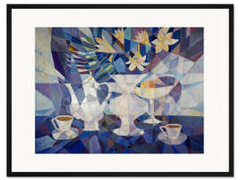 Gerahmter Kunstdruck Stillleben Guten Morgen