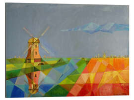 Magnettafel Niederländische Landschaft