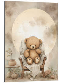 Magnettafel Teddybär im Sessel