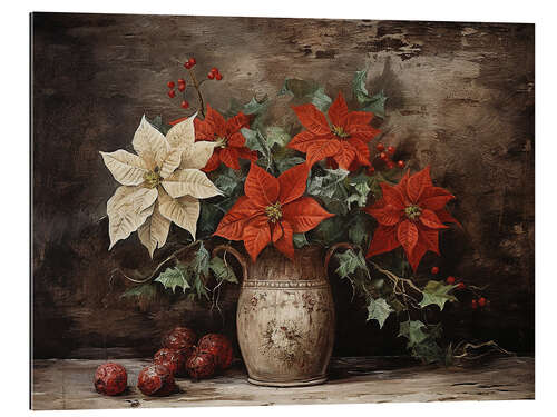 Gallery print Christmas Poinsettia