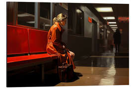 Magnettafel Nachdenklich