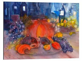 Magnettafel Stillleben mit Kürbis