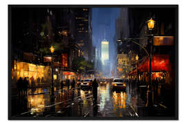 Gerahmter Kunstdruck Nightlife Vibe