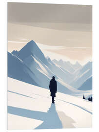 Gallery print Mountain Solitude Silhouette