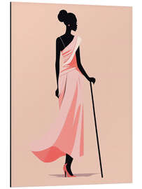 Alubild Elegante Silhouette