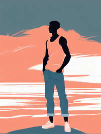 Magnettafel Casual Coral Fashion Stance