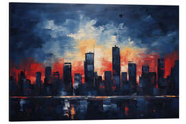 Magnettafel Big City Skyline II