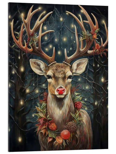 Gallery print Rudolf Red-Nose Reindeer